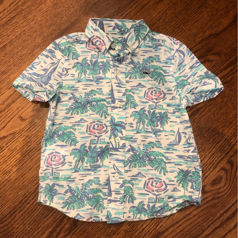 Vineyard Vines Button Down Short Sleeve